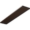 Ekena Millwork 3"W x 16"D Logan Hidden Support Steel Bracket w/ 12" Support Depth, Hammered Brown BKTM03X16LOHBR - alternate 1
